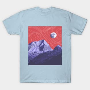 landscape moon T-Shirt